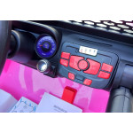 Elektrické autíčko - Jeep S2388 - nelakované - ružové